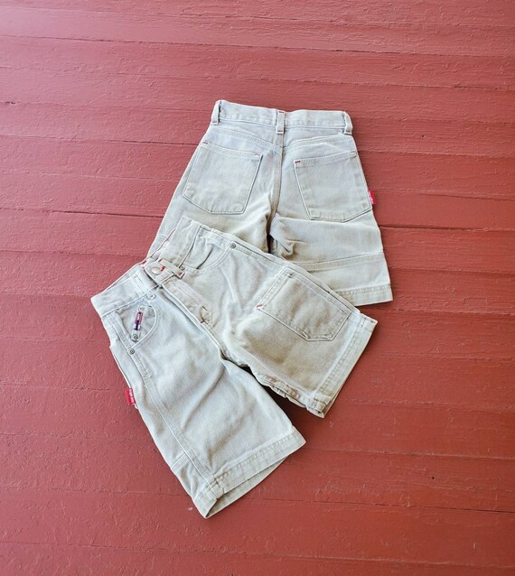 Bugle Boy little boys shorts size 5 tan denim 90'… - image 5