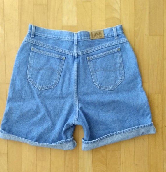 Lee denim shorts plus size vintage size women's 1… - image 6