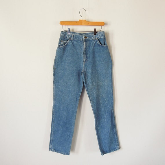Women's Chic jeans Medium Wash 90's Vintage High … - image 4