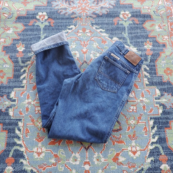 AmeriPride work jeans men's 33/33 vintage 90's he… - image 7