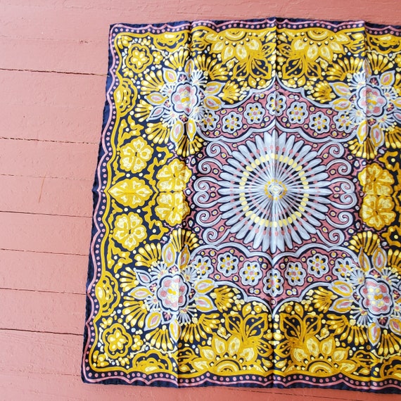 Made in Italy Silk scarf 100% pure silk beautiful… - image 3