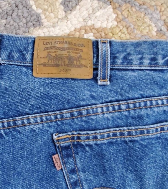 XXXL Levi's jeans men's size 58/30 90's vintage b… - image 10