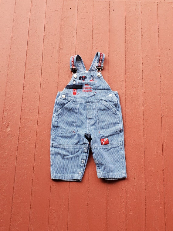 vintage baby overalls 90s Gem