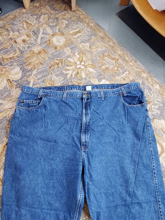 XXXL Levi's jeans men's size 58/30 90's vintage b… - image 7