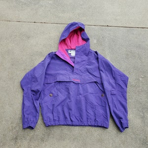 【90s】Colombia half zip anorak hoodie old Vintage 90s Columbia Sportswear Co Half Zip Anorak Pullover