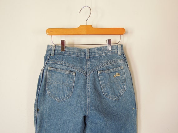 Women's Chic jeans Medium Wash 90's Vintage High … - image 9