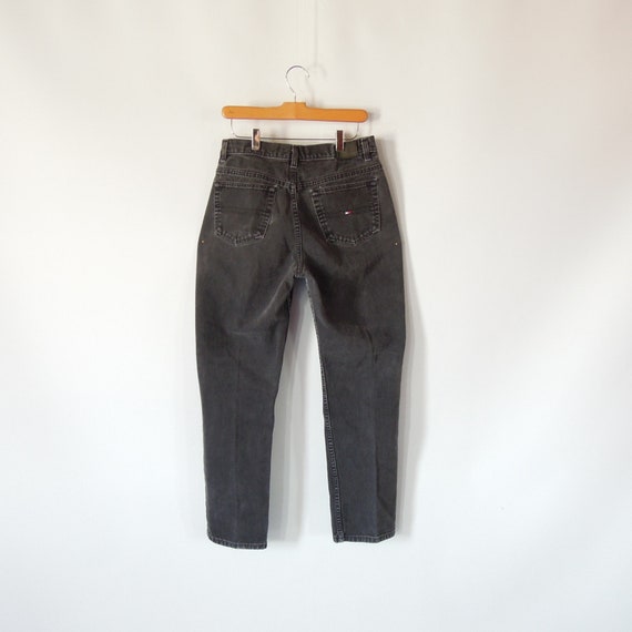 Tommy Hilfiger Jeans Black Faded Vintage jeans 90… - image 2
