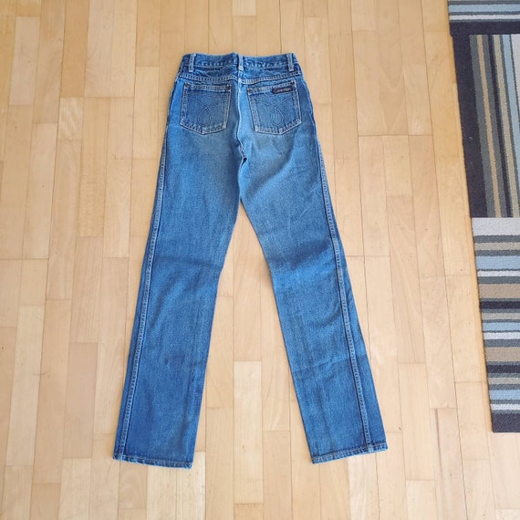 Classic Calvin Klein Jeans 1980's High Waist Broo… - image 7