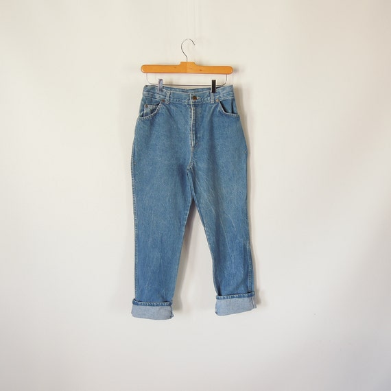Women's Chic jeans Medium Wash 90's Vintage High … - image 7