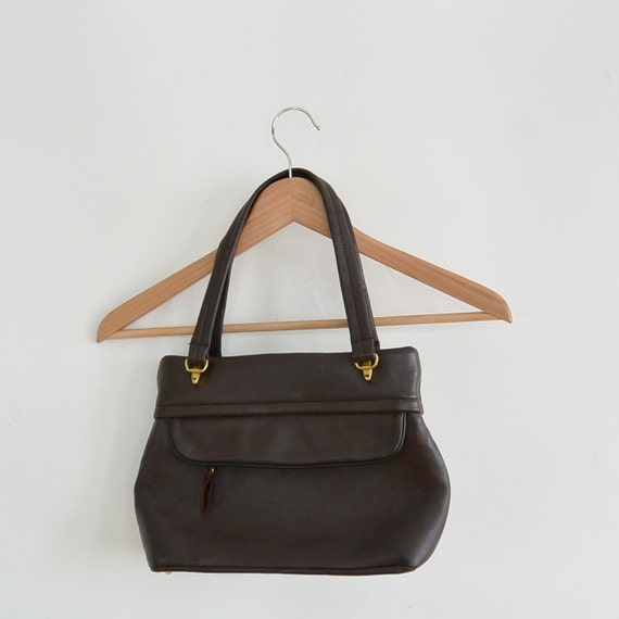 Deer Wear Genuine Deerskin Purse Handbag Vintage … - image 1