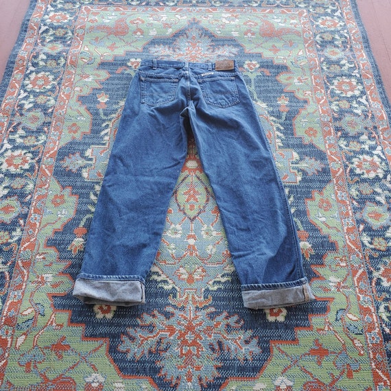 AmeriPride work jeans men's 33/33 vintage 90's he… - image 6