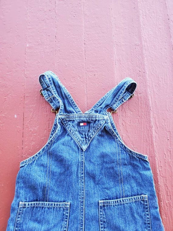 Tommy Hilfiger Baby denim bib overalls Size 3T to… - image 8