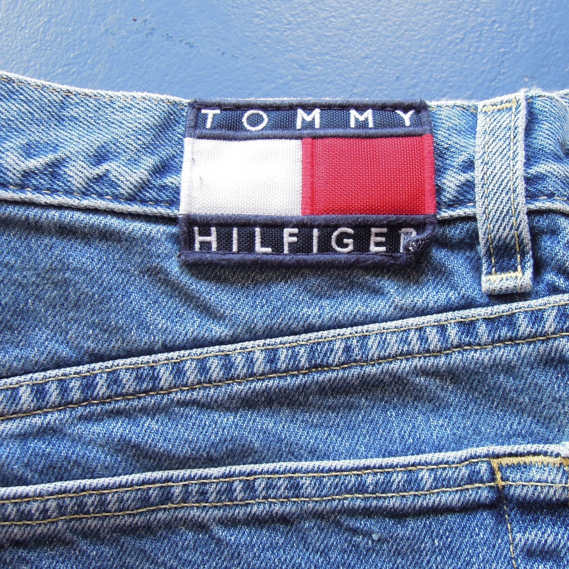 Women's Tommy Hilfiger Jeans 90's Vintage large logo | Etsy