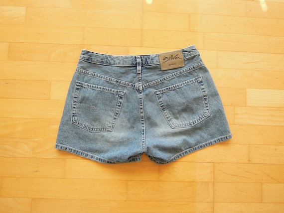 Silver Jeans Short Denim Shorts Silver Jeans Made Canada - Etsy