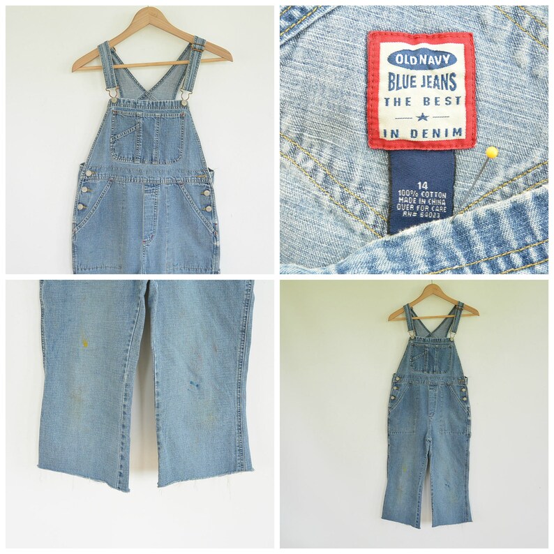 cut off bib overalls