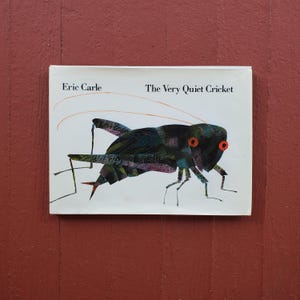 The Very Quiet Cricket by Eric Carle 1990 First US Printed Edition
