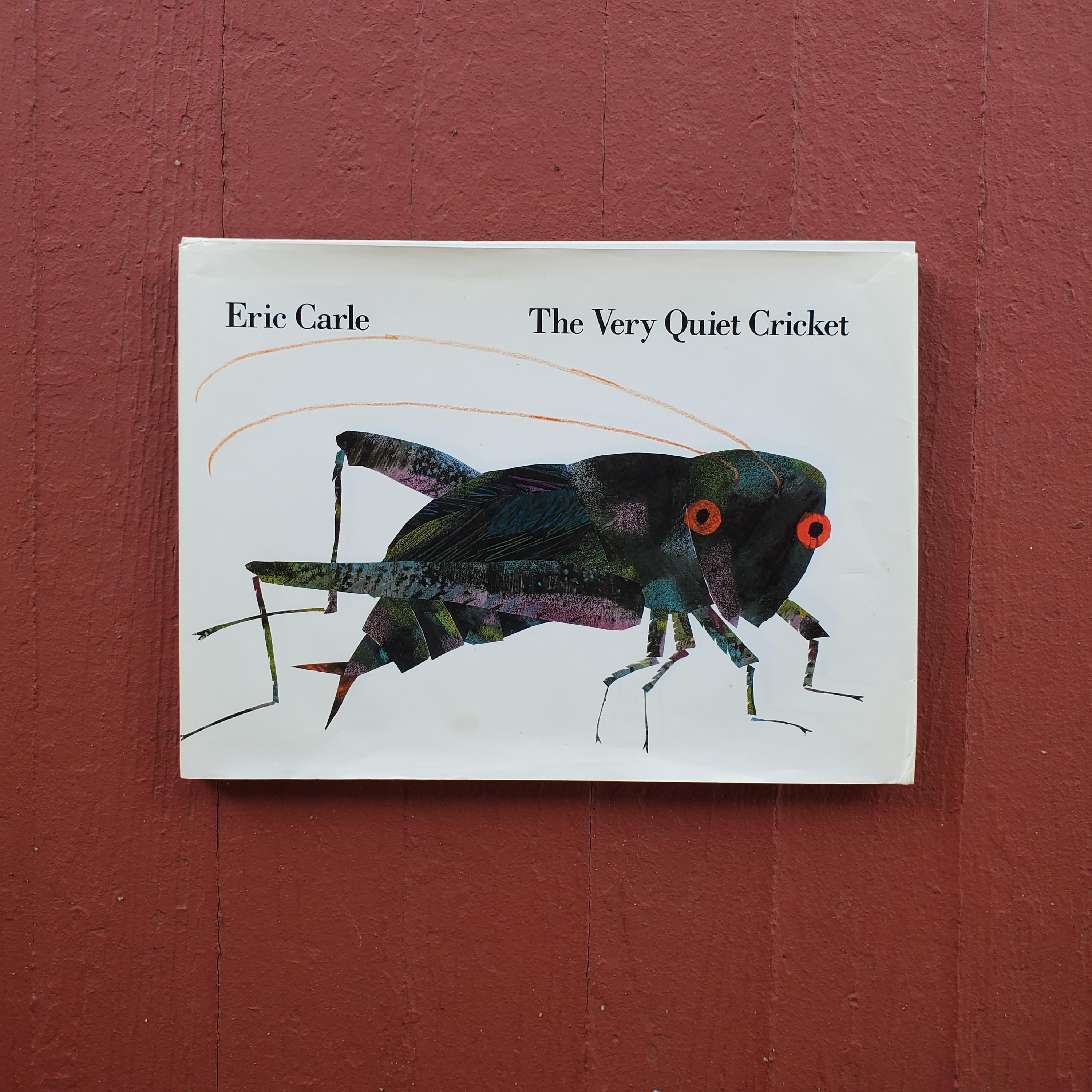 The Very Quiet Cricket by Eric Carle 1990 First US Printed Edition