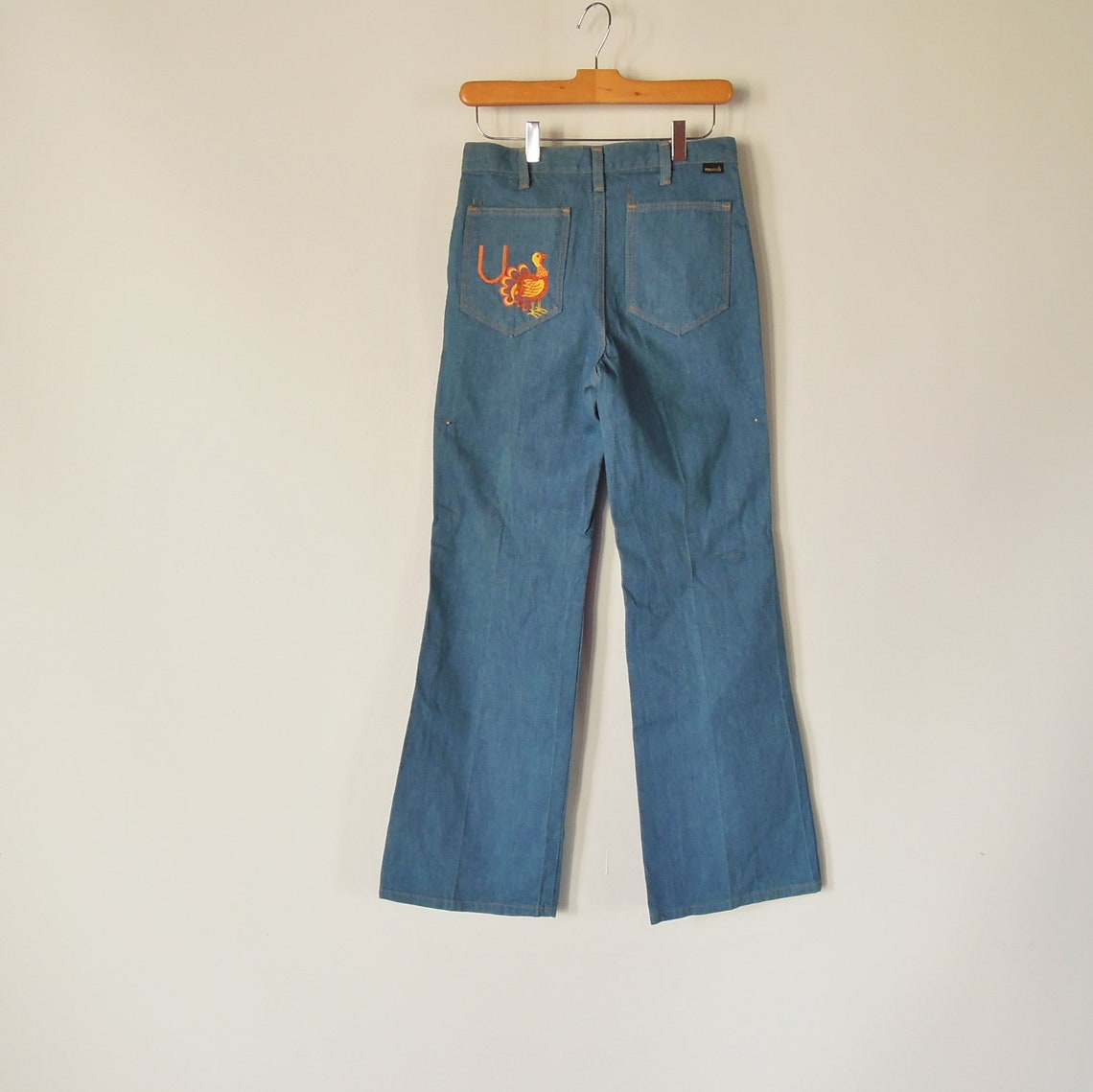 Amazing Bell Bottom Jeans Youth Size 16 Boy's teen Etsy