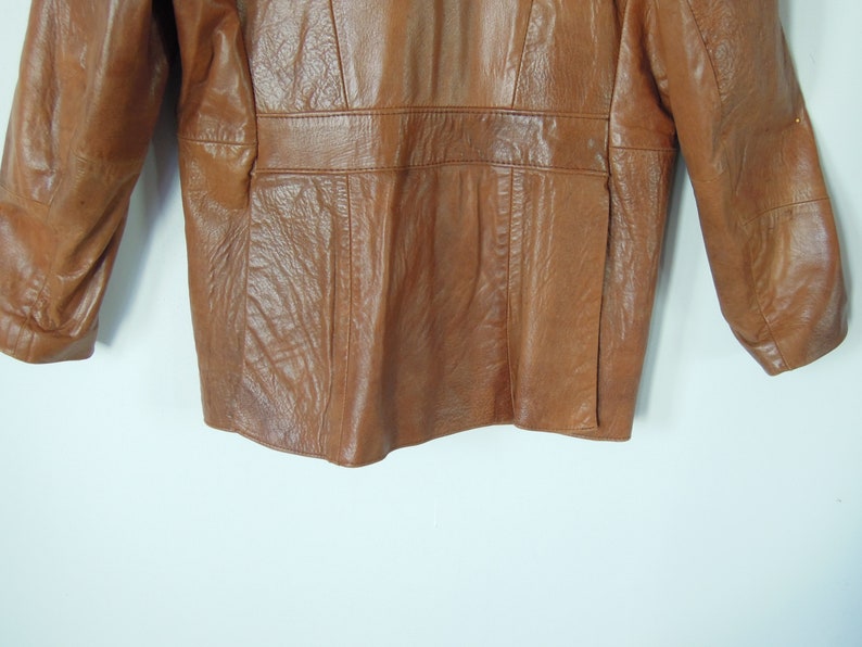 Pioneer Wear Leather Jacket Blazer Western Supple leather vintage 80/'s men/'s 46 Long Blazer Style Leather Jacket Retro Men/'s leather Jacket