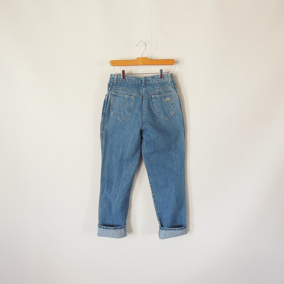 Women's Chic jeans Medium Wash 90's Vintage High … - image 3