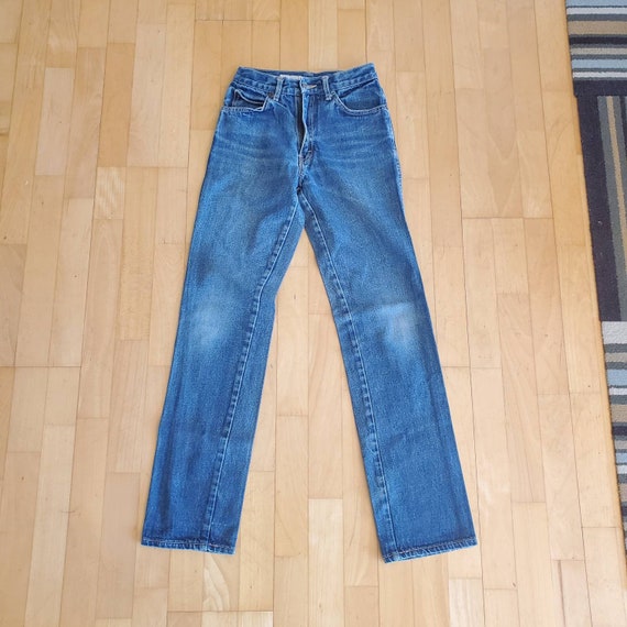 Classic Calvin Klein Jeans 1980's High Waist Broo… - image 2