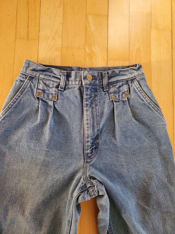 Lee pleated shop jeans