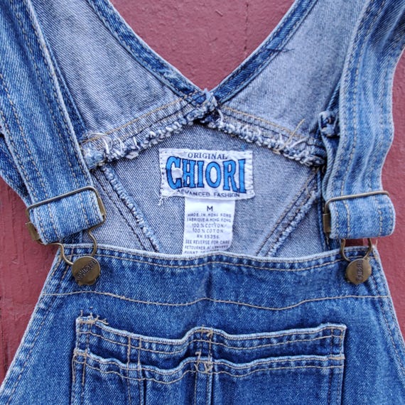 Vintage 80s Denim Bib Overall Dress: Women's XS, 30" Waist