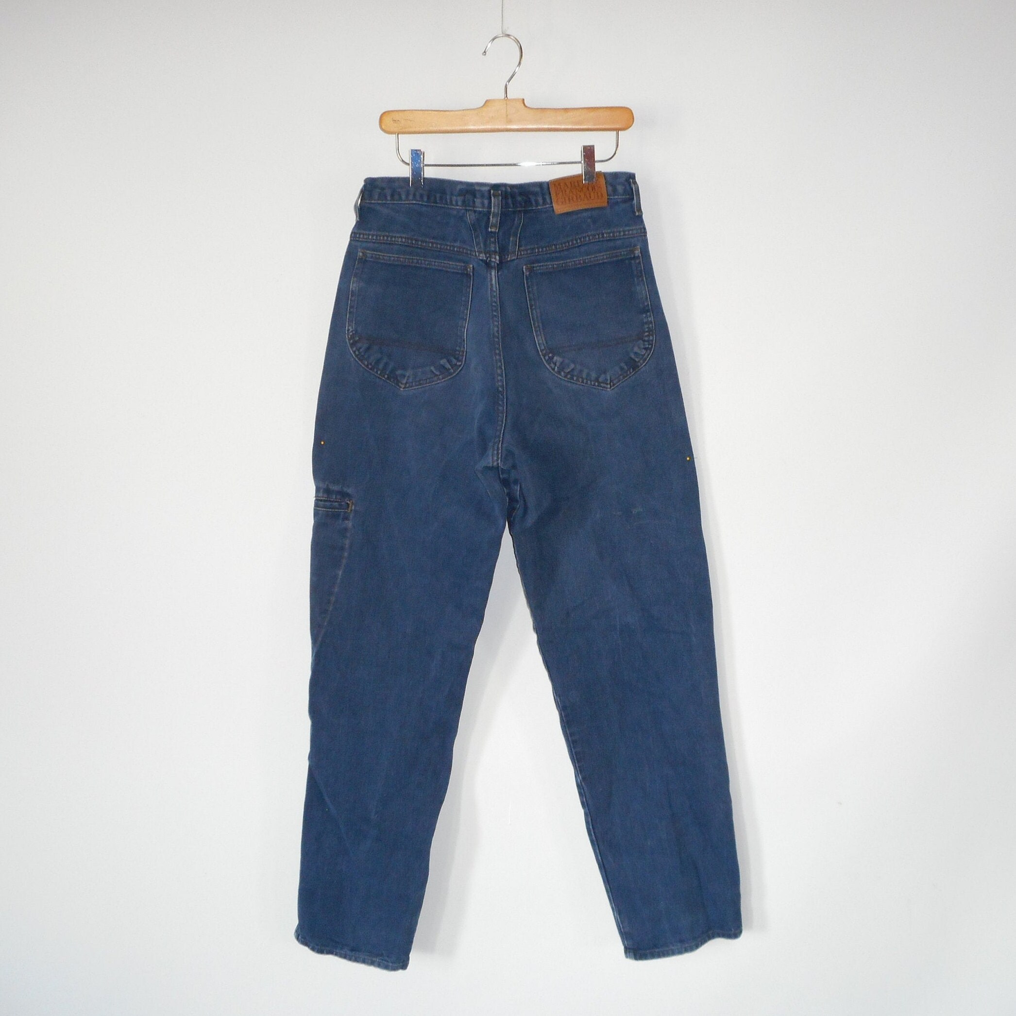 Men's Girbaud Jeans 90's Vintage Yoke Front Slanted Pockets Double