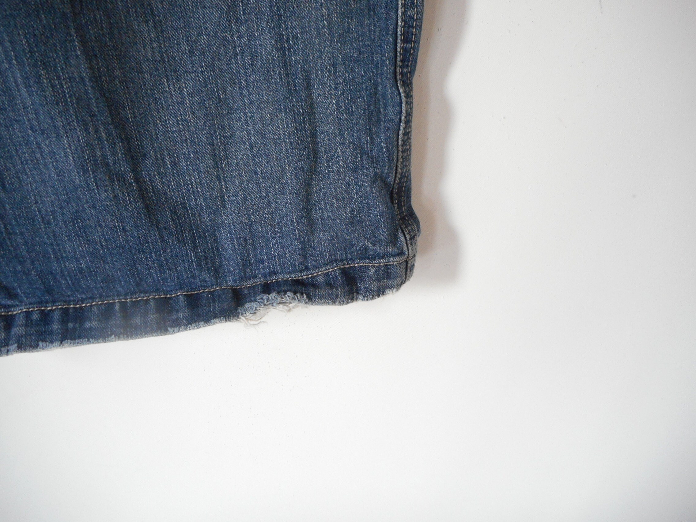 JNCO Premium Carson Long Denim Shorts Skater Shorts Hip Hop