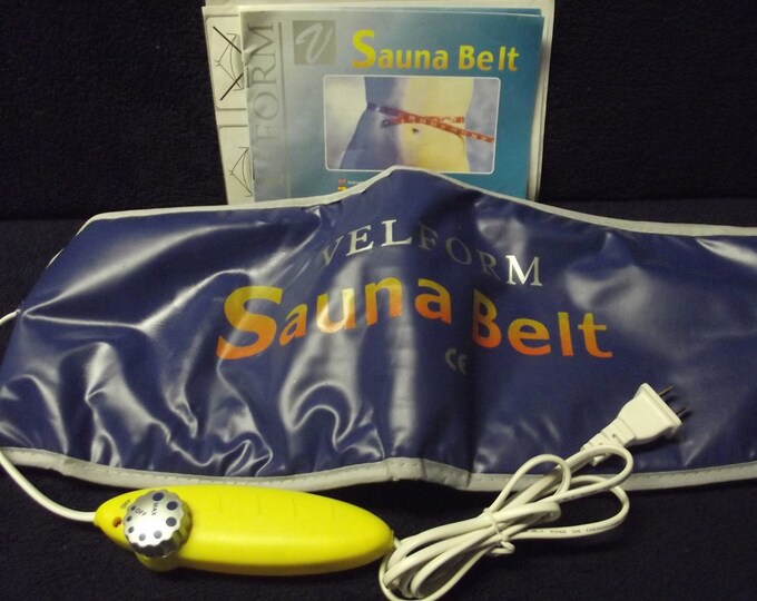 Vintage Electric Velform Sauna Belt 47.5 Inches Long Etsy