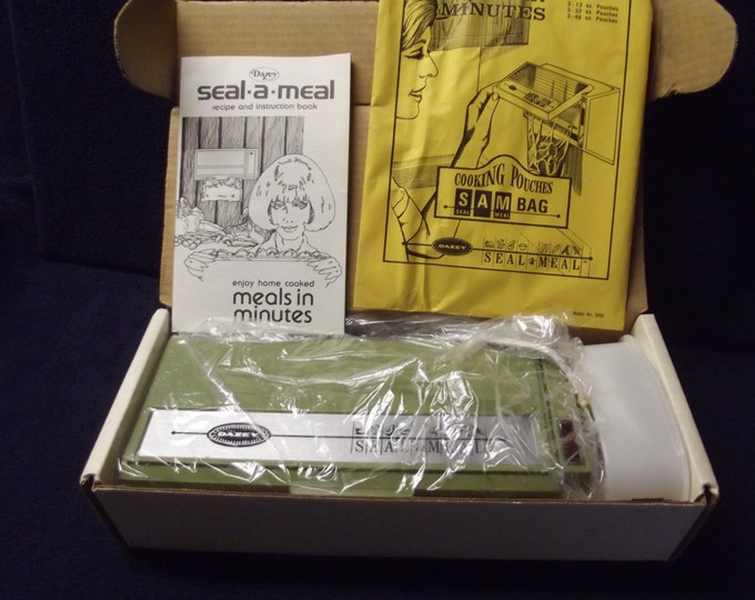 Vintage Dazey Seal A Meal1970
