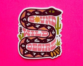 Bound By Wild Desire Sticker, Cowgirl Stickers, Johnny Cash Sticker, Cowgirl Gifts, Cute Aesthetic Stickers, Western Stickers