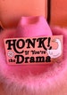 Honk If You're The Drama Bumper Sticker | Womens Gifts Accessories | Gen Z Stickers Pack Set | Funny Animal GooseVintage | Car Vinyl Decals 
