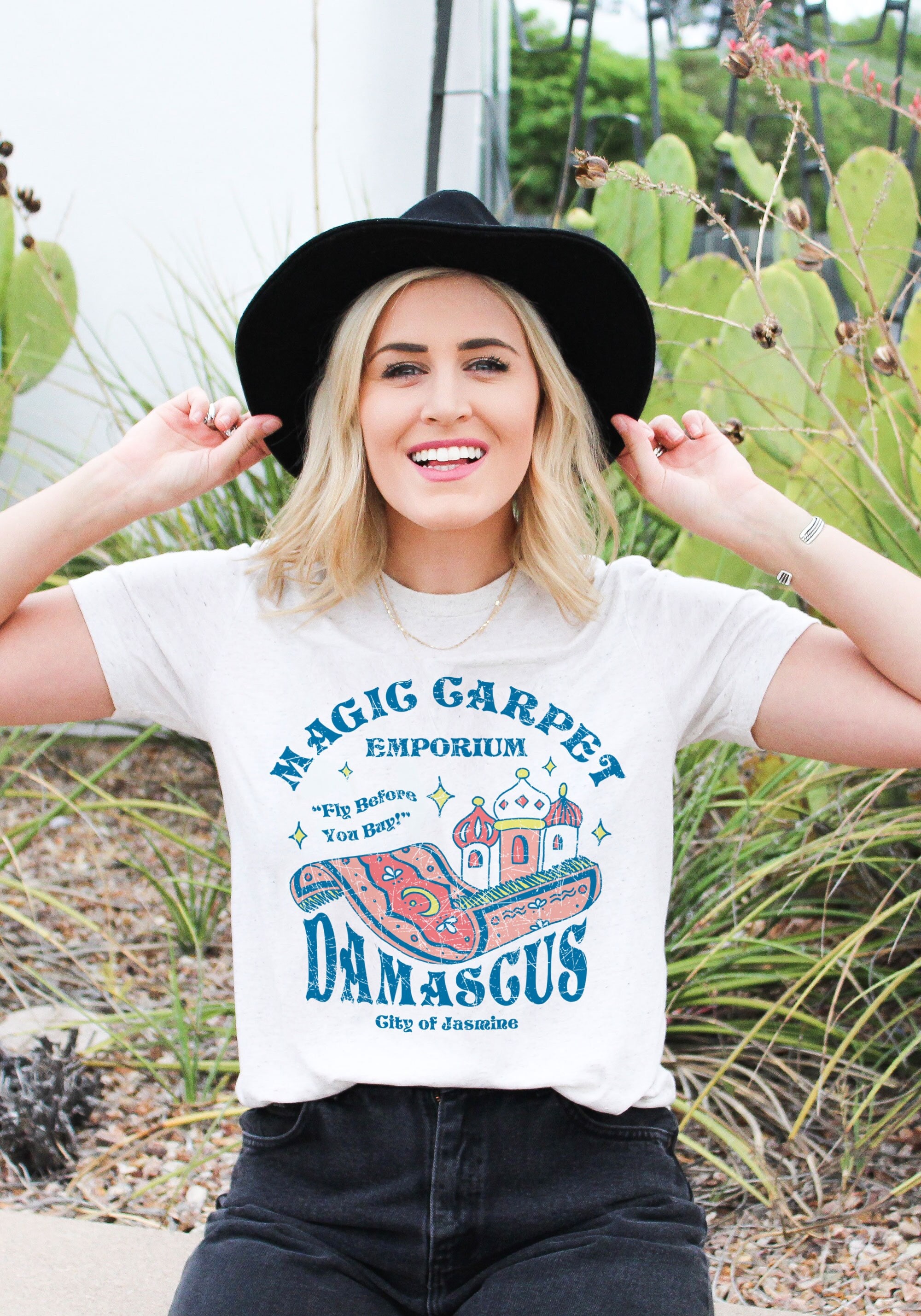Magic Carpet Tee / Womens Graphic Tees 