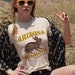 The Jackalope Tee / womens graphic tees / vintage style 70s southwest t shirt / phoenix arizona jackrabbit gifts souvenir t-shirt 