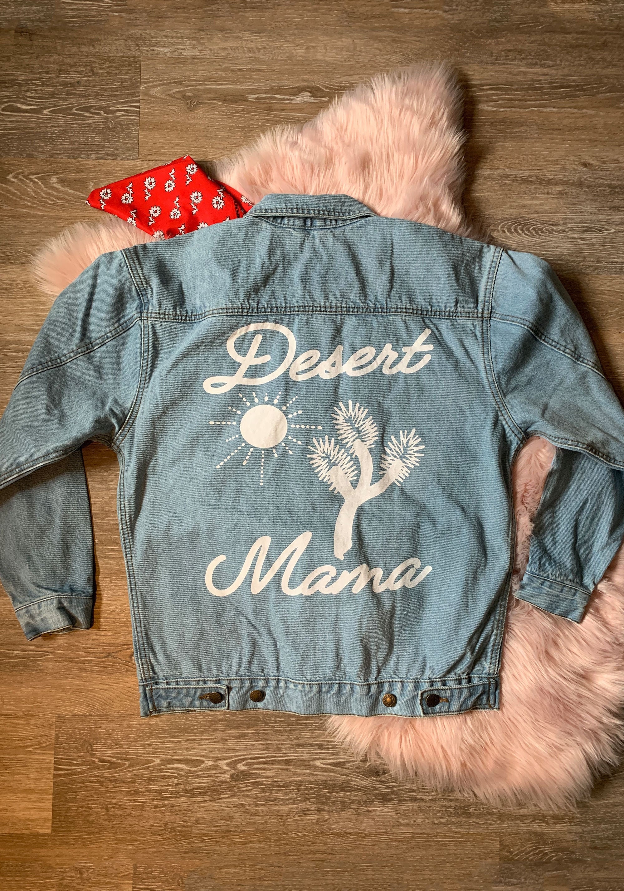 Desert Mama Denim Jacket / Jean Jackets 