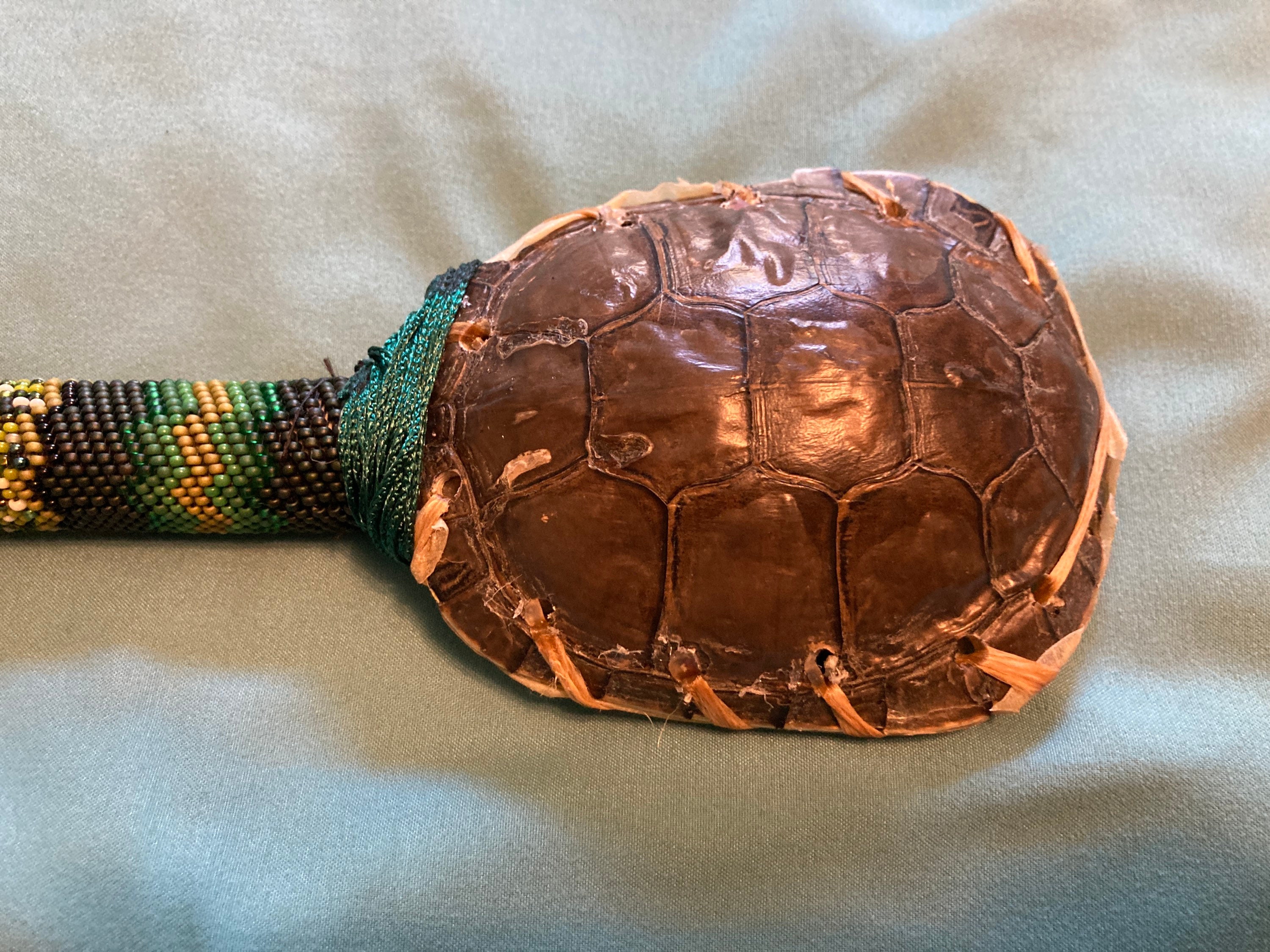 Turtle Shell Baby Rattle Baby Turtle Shell Rattle Handcrafted Peyote Sticks Mtmancreations - Etsy