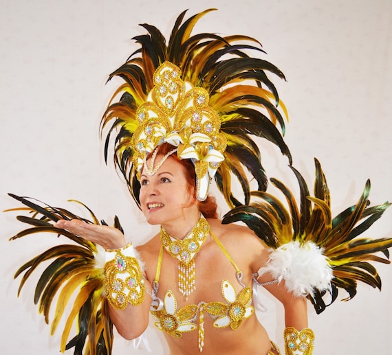 Brazilian Dancer Men's Carnival Costume, Samba Rio Carnival Dance Fancy  Dress, for Halloween, Mardi Gras & Cosplay. Handmade in EU. 