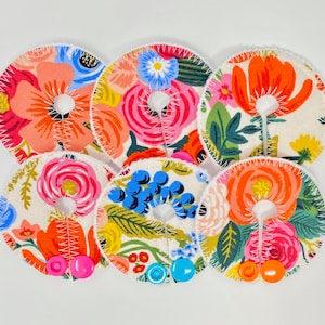 Floral feeding tube pads, G-tube mic-key button feeding tube pads (covers) g tube pads