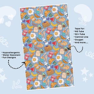 朝食用NGチューブテープ 栄養チューブ用粘着テープ 酸素中心静脈ライン カテーテル