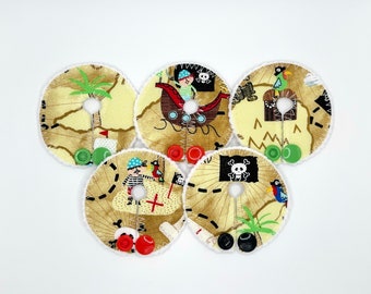 Pirates feeding tube pads