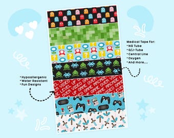 Cinta adhesiva médica para sonda nasogástrica, sondas de alimentación, catéteres de oxígeno y vías centrales.