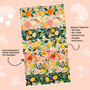 NG Tube Tape Adhesive Medical Tape for Feeding Tubes Oxygen Central Lines Catheters