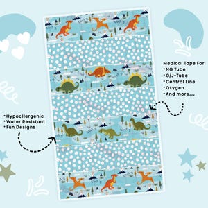 NG Tube Tape Adhesive Medical Tape for Feeding Tubes Oxygen Central Lines Catheters