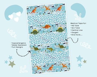 Cinta adhesiva médica para sonda nasogástrica, sondas de alimentación, catéteres de oxígeno y vías centrales.