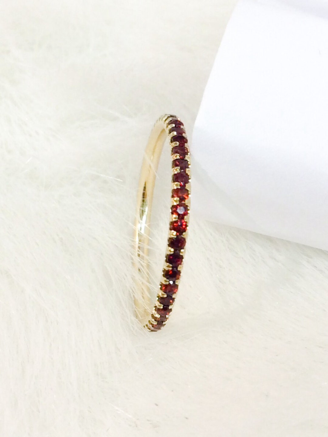Garnet infinity band deals