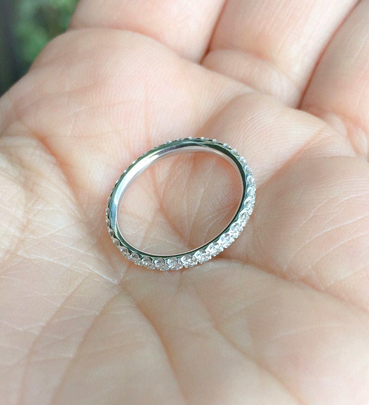 Eternity lab 2.2ct Diamonds Ring main image 1