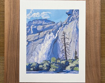 Yosemite Falls archival print