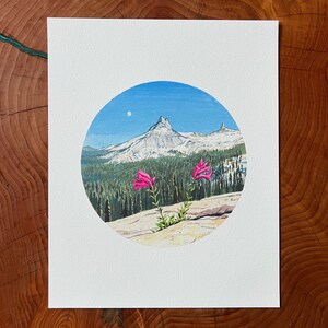 Echo Peaks from Pothole Dome print image 2