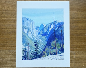 Yosemite Valley archival print